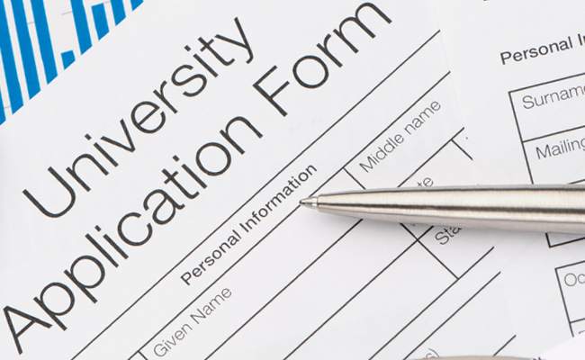 college application form